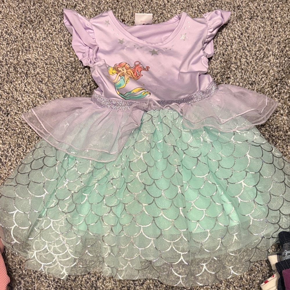 Disney Lavender and Mint Mermaid Tutu Costume